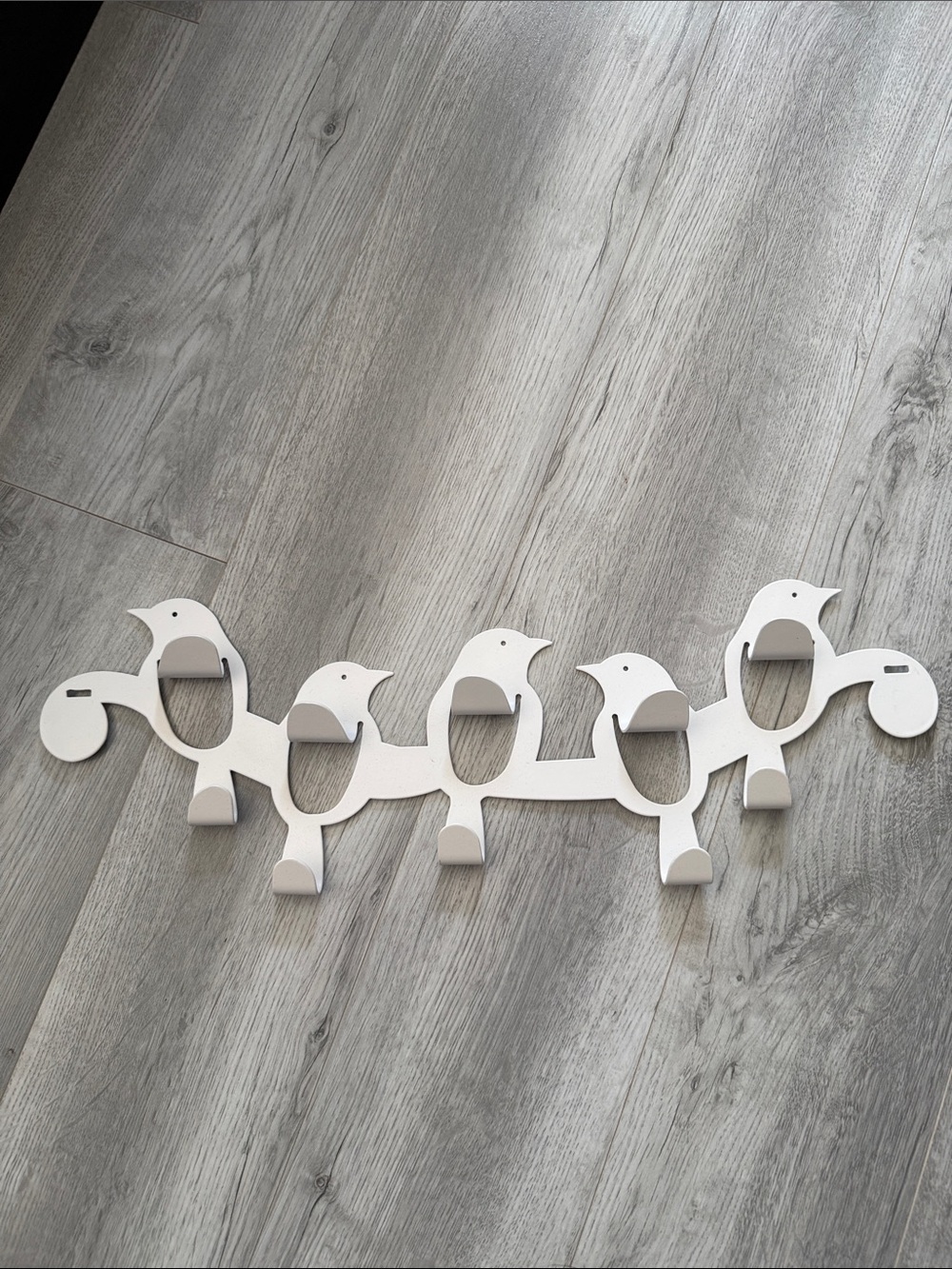 Bird hanging shelf  for jewelry , scarfs and more
